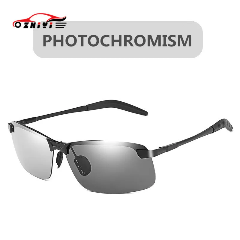 Мужские фотохромные очки ZHIYI солнцезащитные для вождения в дневное и ночное