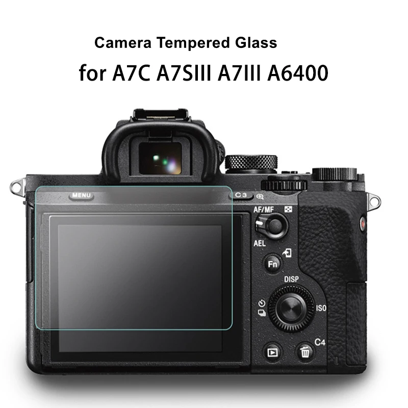 

A6400 Camera Original 9H Camera Tempered Glass LCD Screen Protector for Sony A7S III A7II A7III A7M3 A7C A6400 A6000 Camera