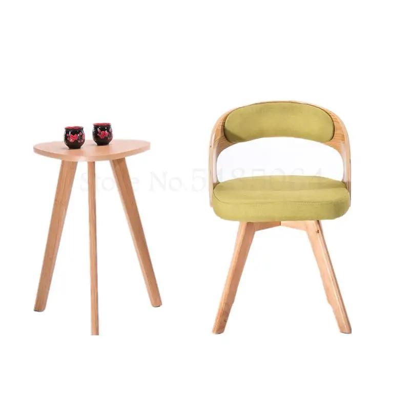 Стол и стул из массива дерева для балкона комбинированный стол трех предметов