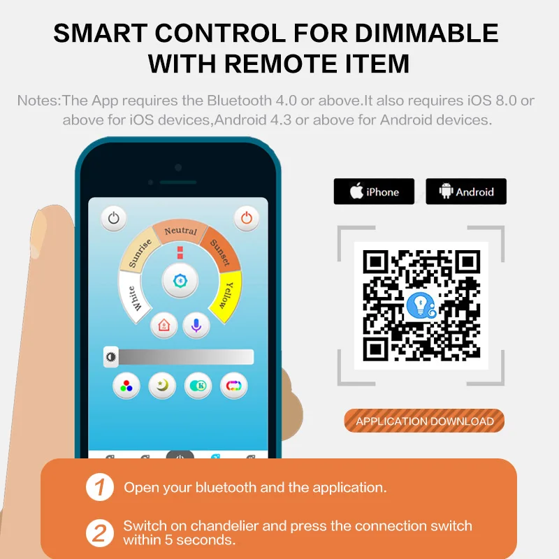 

2020 NEW Lustre modern led chandeliers lights for living room kitchen bedroom kids' room dimmable art deco remote control white