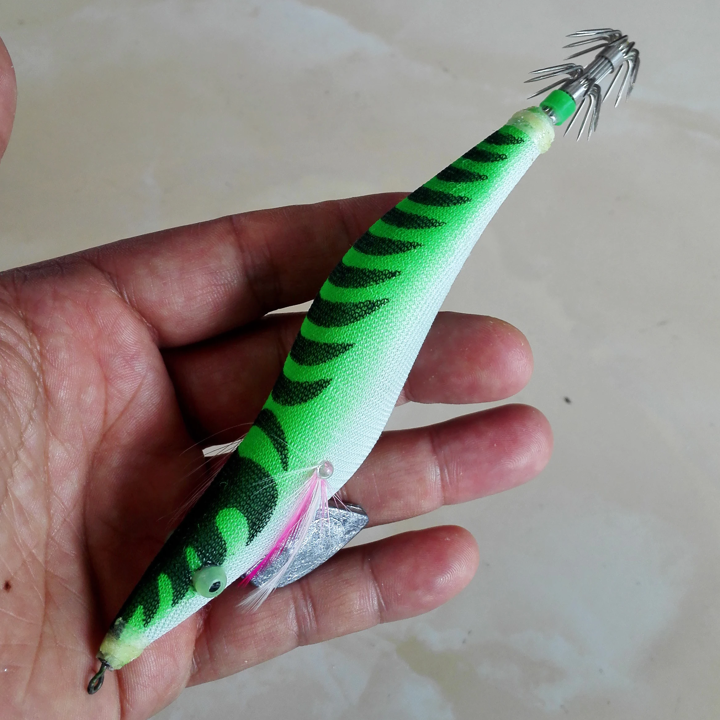 Чистый запас 1 шт розничный экспорт из Японии искусственные древесные креветки