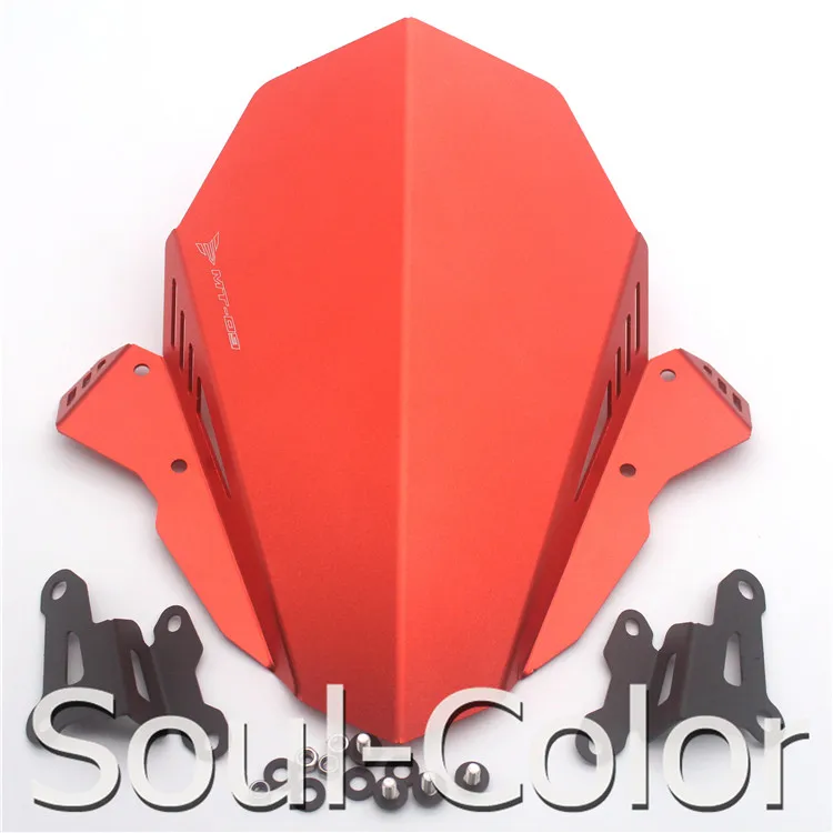 Мотоциклетный алюминиевый комплект дефлектор ветрового стекла для подходит MT 09