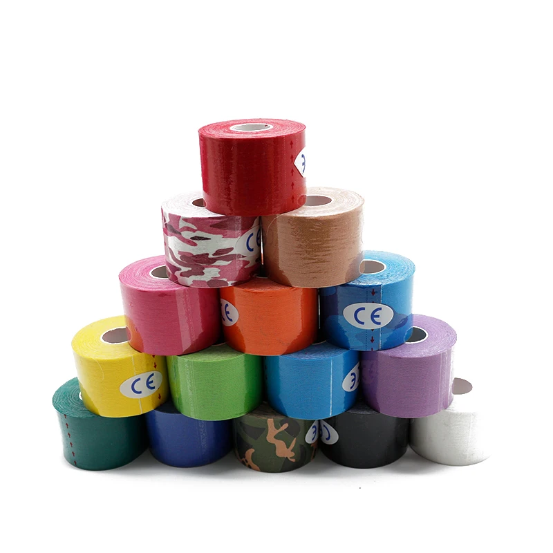 

High Quality Kinesiology Tape For Exercise Massage, Colorful Massage Kinesiology Tape For Health
