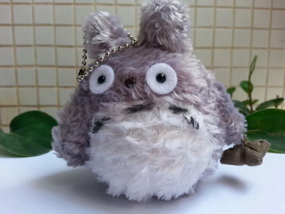 2 шт. мультяшный аниме МИЛЫЙ Тоторо Susuwatari Fairydust мягкий плюшевый брелок