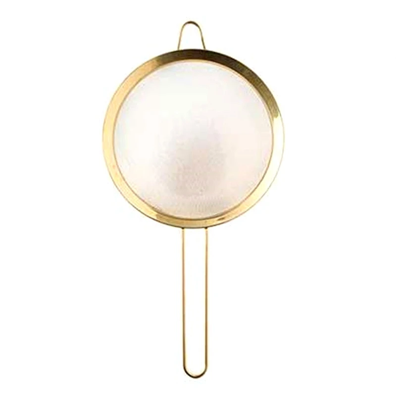 Сито из нержавеющей стали с мелкой сеткой сито для золотой муки кофе сетчатый