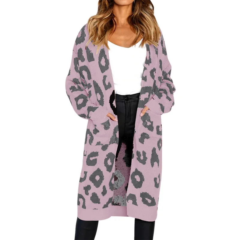 LOOZYKIT сексуальный длинный кардиган 2019 свитер с длинным рукавом вязаная одежда для