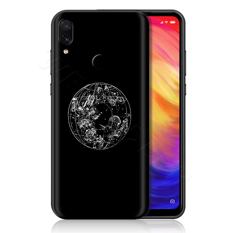 2 Розовый мир чехол "карта" для спортивной камеры Xiao mi Red mi Note 8 mi, возраст 3, 6, 8, 9, A1 A2 A3 8A 6X9 T CC9 Lite SE Pro Max F1 10 - Цвет: 2