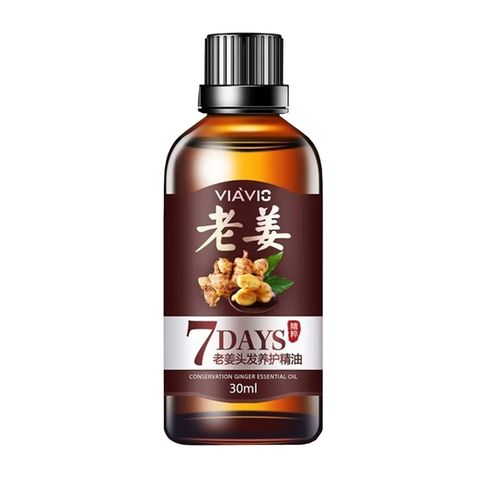Быстрый рост волос плотная отрастания имбирь Сыворотки масло против выпадения