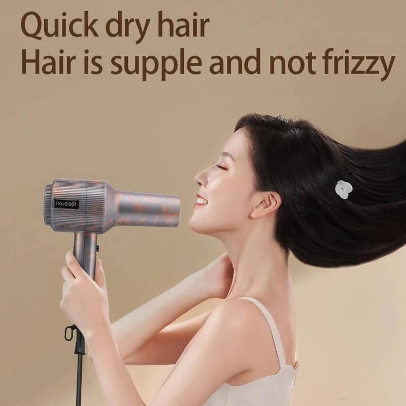 Hairdressing Salon Retro Hair Dryer Professional High-Power Styling Negative Ion Quick-Drying Dryer Barber Shop Hair Stylist Hai enlarge