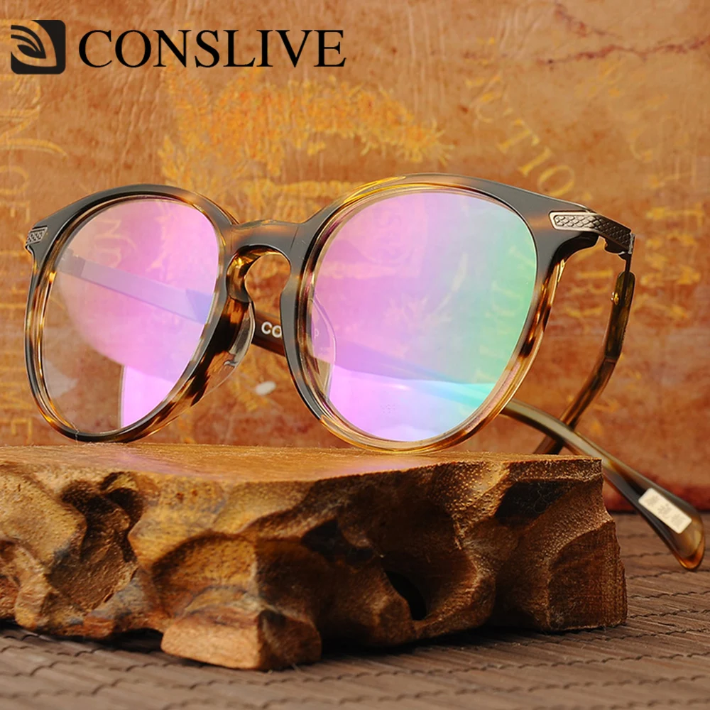 Круглые очки по рецепту для женщин маленькие прогрессивные оправа оптических