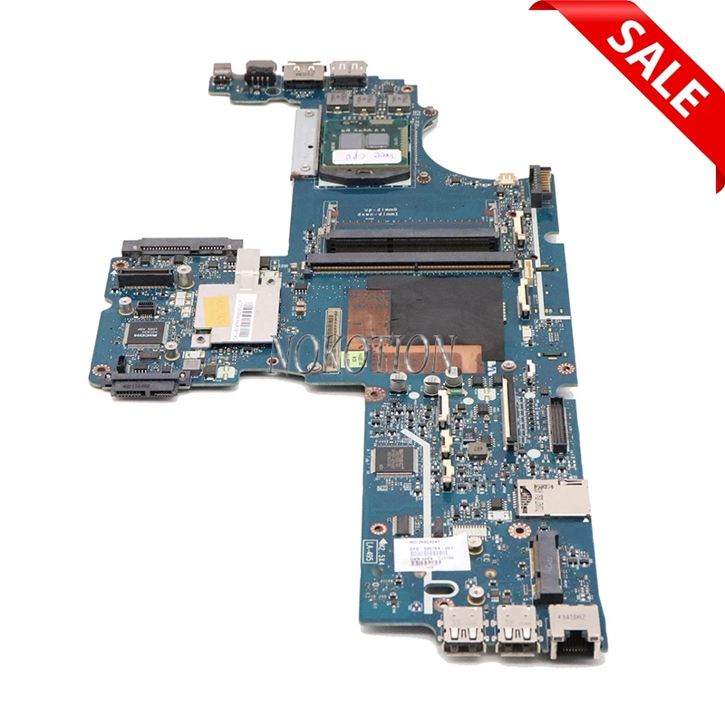 NOKOTION KAQ00 LA-4951P 595764-001 материнская плата ноутбука для hp EliteBook 8540P 8540W DDR3 с графическим слотом не поддерживает i7