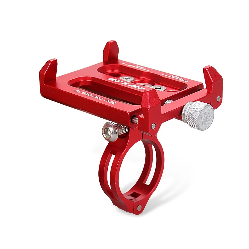 

Motorcycle and Bicycle Cell Phone Holder Aluminum Universal Adjustable Phone Mount Smartphone Holder Bike Handlebar Phone Holder
