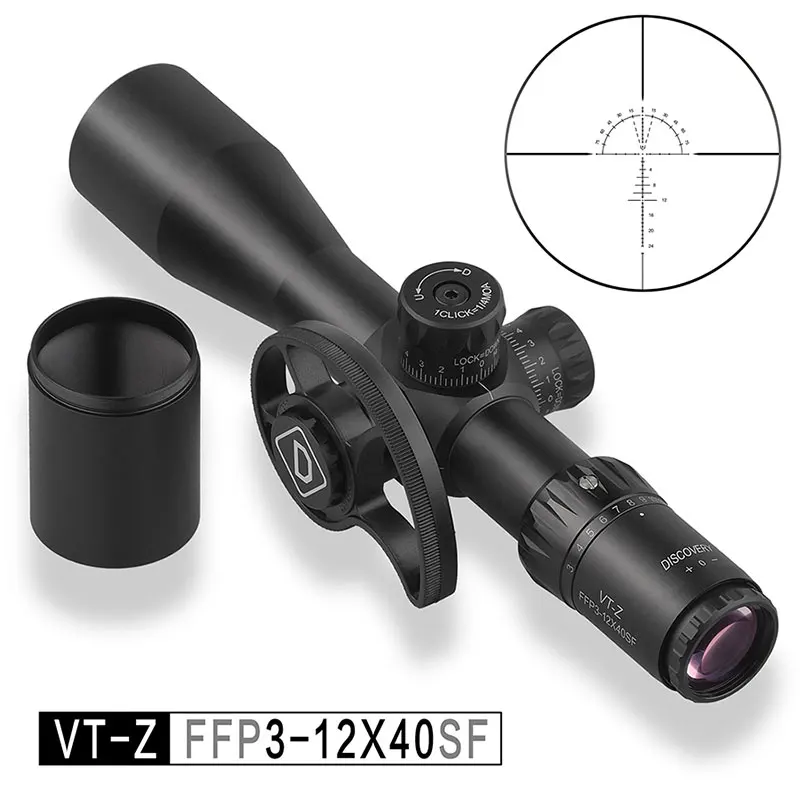 Дискавери VT Z 3 12X40 FFP компактный прицел первая фокусная плоскость Riflescopes сторона