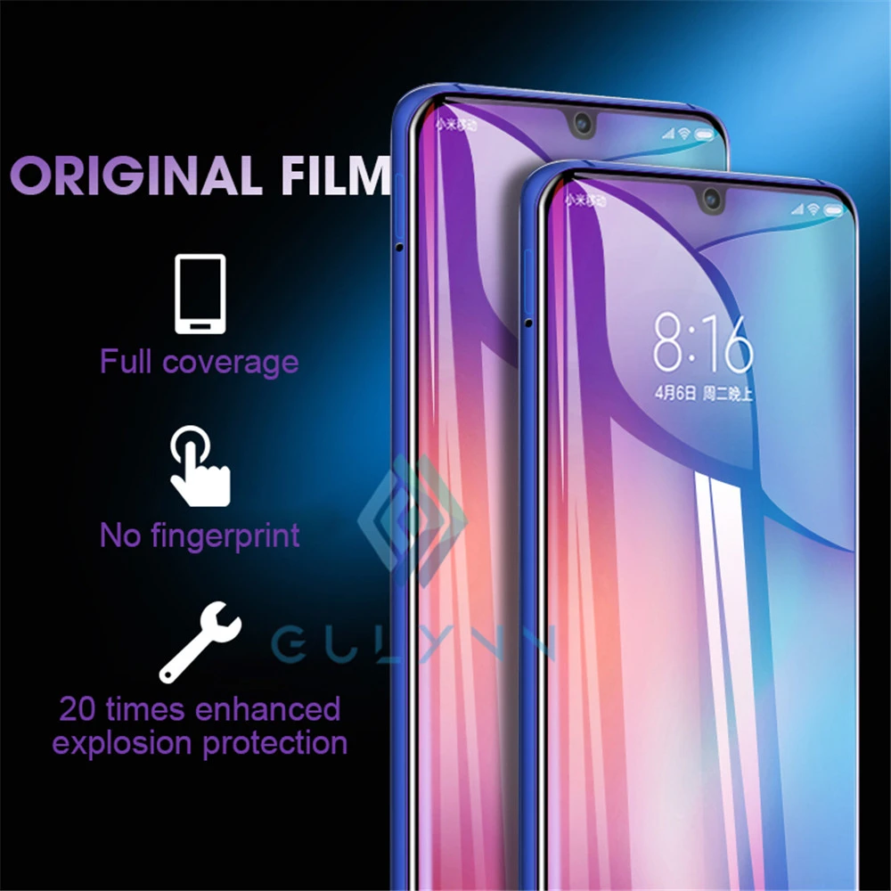 Гидрогелевая пленка для Xiaomi Redmi Note 6 1-3 шт. 220D защитная Mi A3 A2 9 Lite 9T Pro K20 K30 | Мобильные