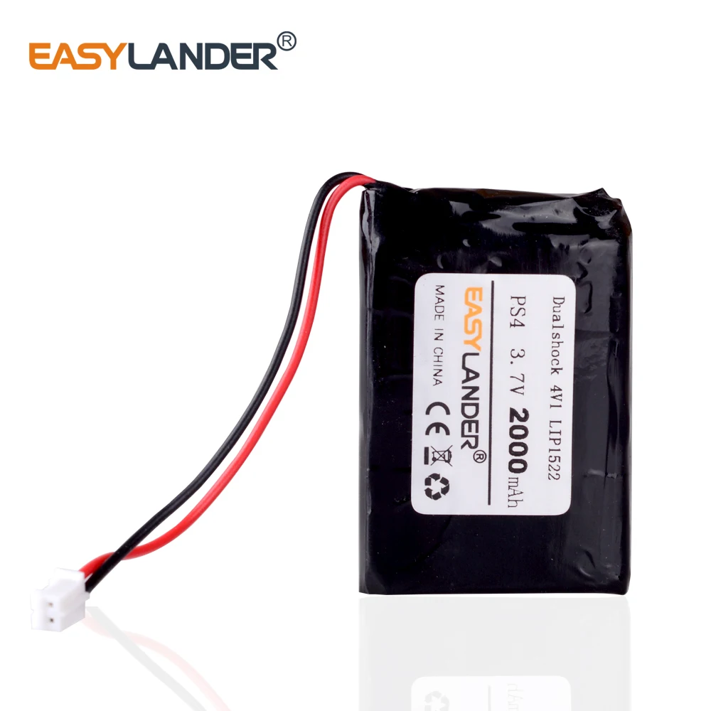 

2pcs/ lot 2000mAh Rechargeable Battery For Sony Gamepad PS4 Dualshock4 V1 Wireless controller Batteries CUH-ZCT1E CUH-ZCT1U