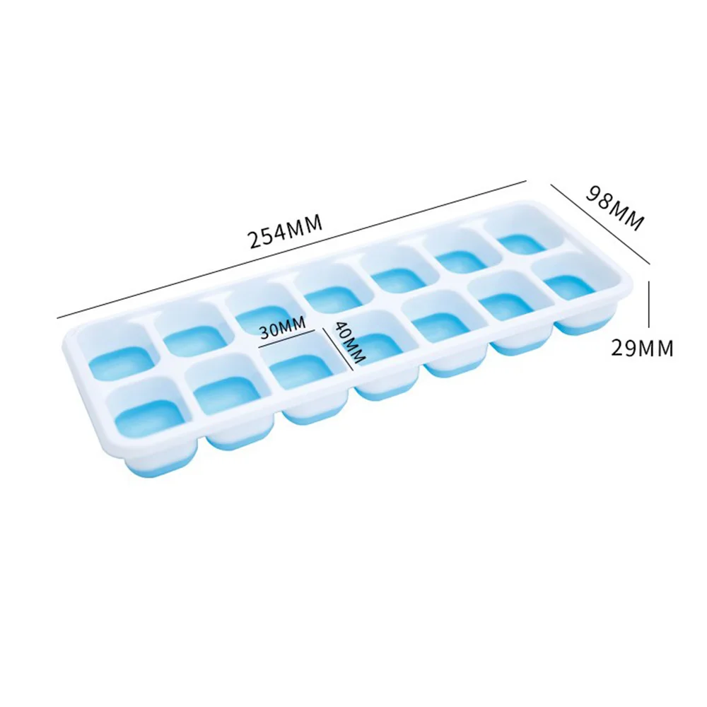 

1 Pack Silicone Ice Cube Trays with Lid Easy-Release Ice Cube Molds