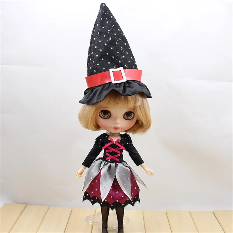 1/6 шарнирное платье шляпа чулки на Хэллоуин|Куклы| |
