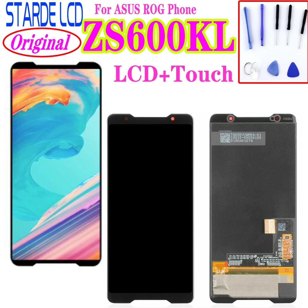 Оригинальный Amolded ЖК-дисплей Экран для Asus ROG Phone ZS600kl z01QD Дисплей кодирующий
