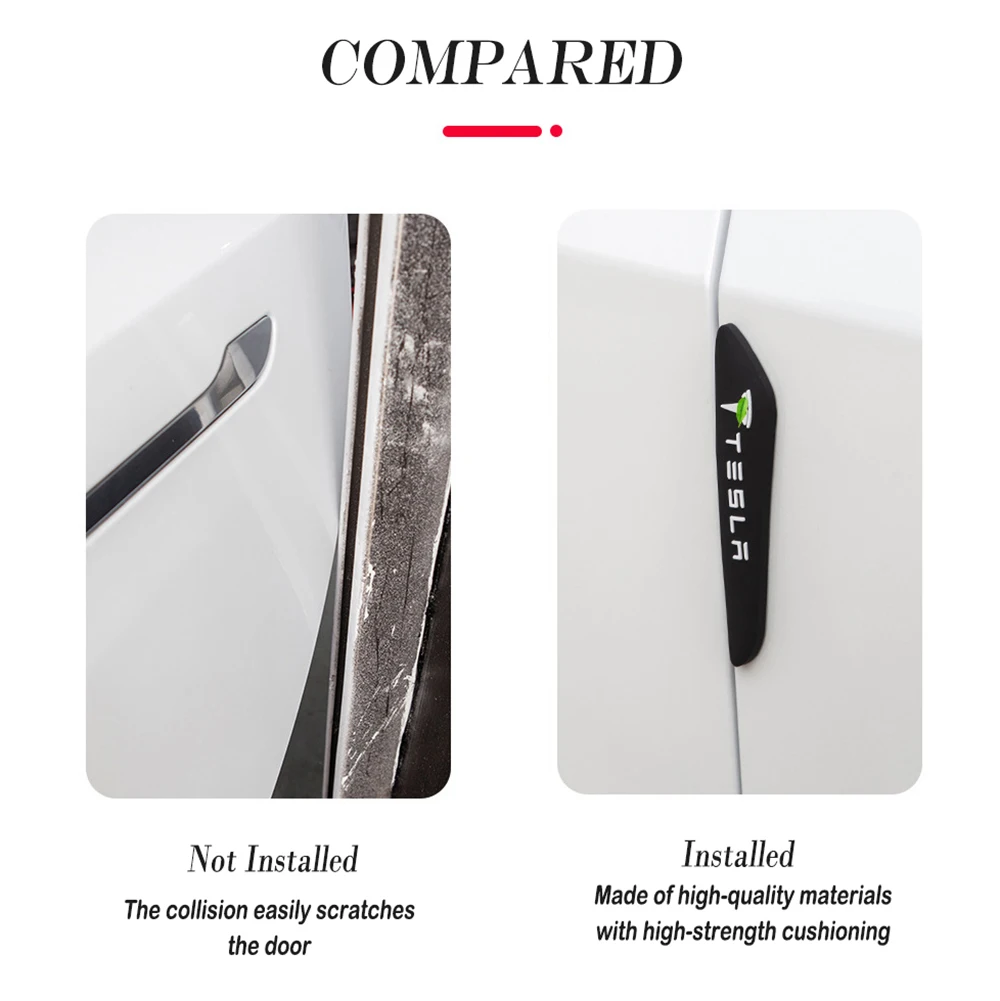 

Collision-proof Safety Sticker for Automobile Door Automotive Goods for Softening Impacts From Car Door for Tesla Model 3/X/S
