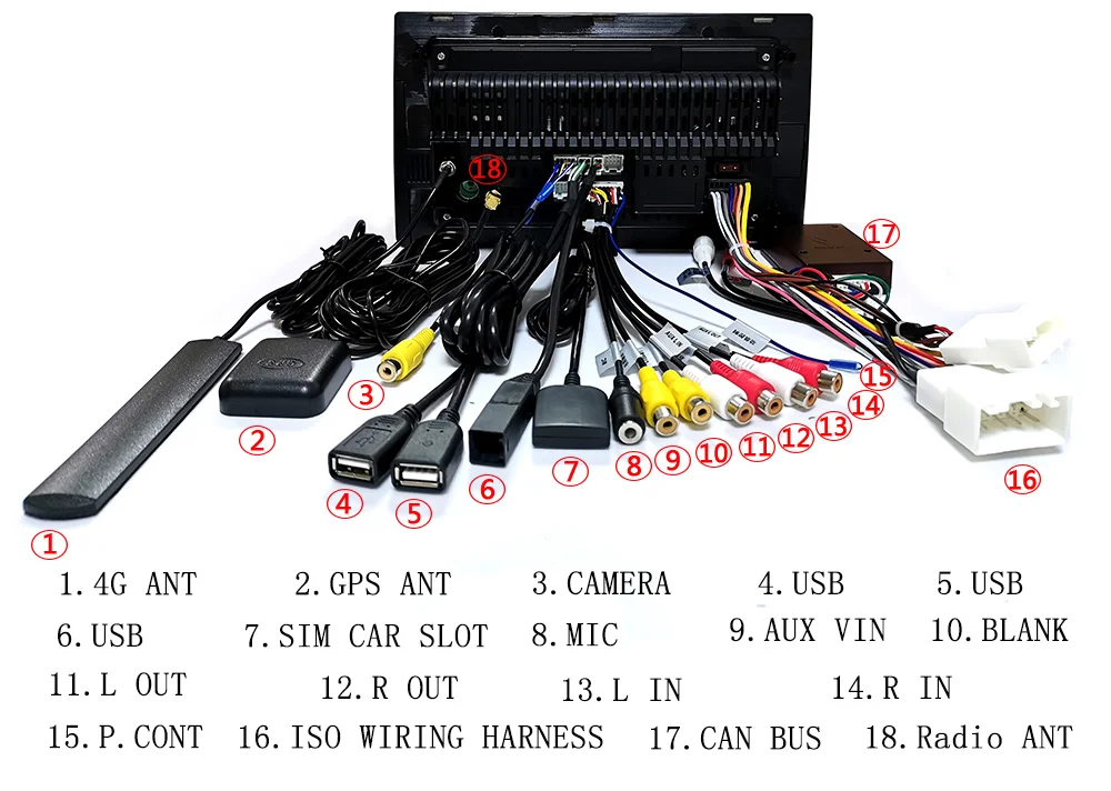 Штатное Головное устройство For Toyota Land Cruiser Prado 2003-2009 GPS Android 9.0 магнитола автомагнитолы Андроид для Тойота Ленд Крузер Прадо 3 J120 аксессуары штатная магнитола автомобильная мультимедиа