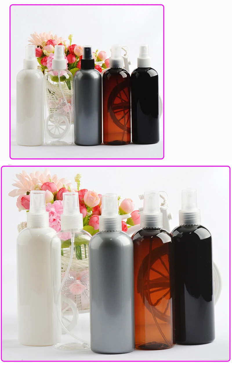 30X300ml черные пустые флаконы для распыления духов флейрозол распылитель тонкого