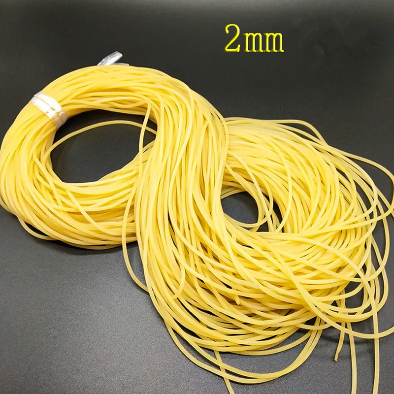 

500m Length 2mm Solid Bandage With Slingshot Rubber Band Very Good Quality Slingshot Rubber Band Accessories
