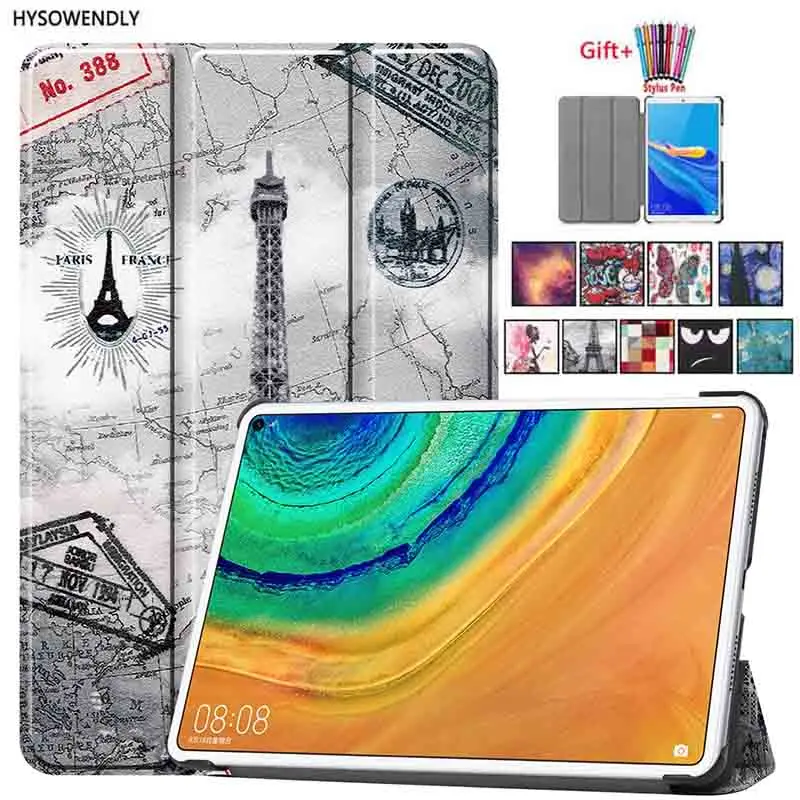 Чехол для планшета Huawei Matepad Pro 10 8 дюйма кожа Mediapad MRX-W09 MRX-W59 MRX-AL09 | Компьютеры и офис