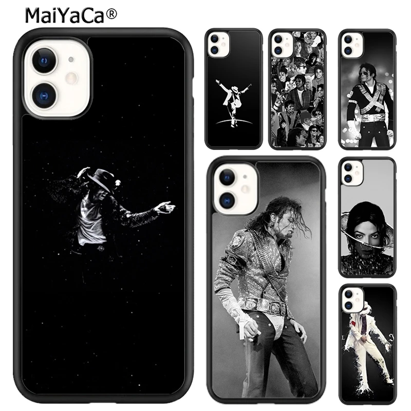 MaiYaCa в стиле Майкла Джексона чехол для телефона iPhone 5s SE 6 6s 7 8 plus X XR XS 11 12 pro max Samsung