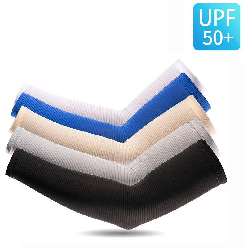 1 пара высокая эластичность воздухопроницаемость защита от солнца рукава для