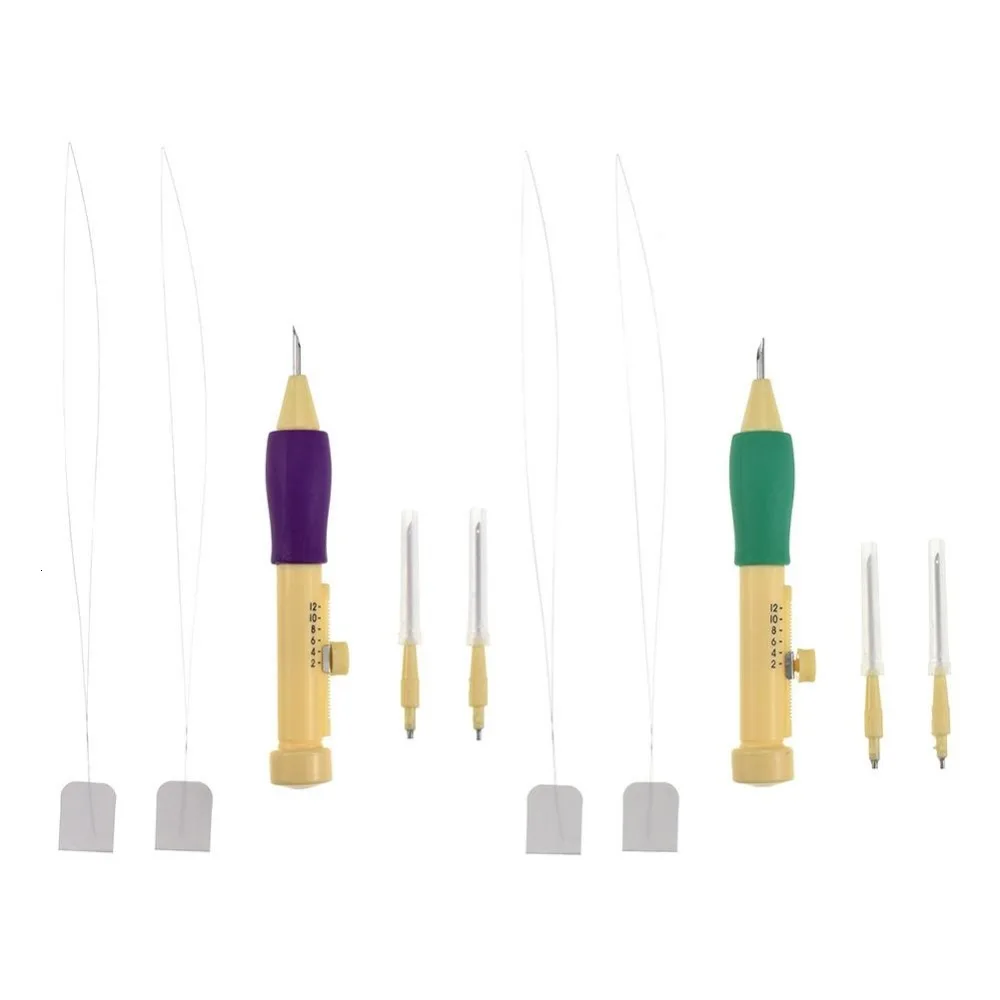 Ручка для вышивки иголки швы вышивка инструмент плетения швейный набор ниток