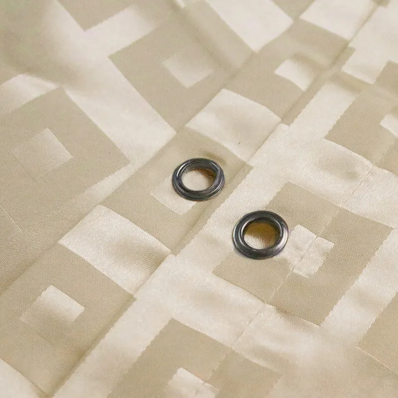 LeRadore 2019 Новая роскошная плотная однотонная Штора для душа жаккардовый процесс