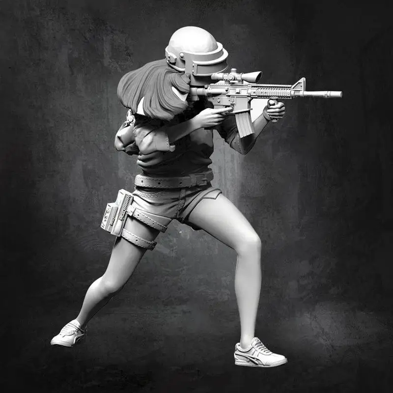 

Zombie Killing Girl Group-a Resin Soldier (white Model) toys T5E0