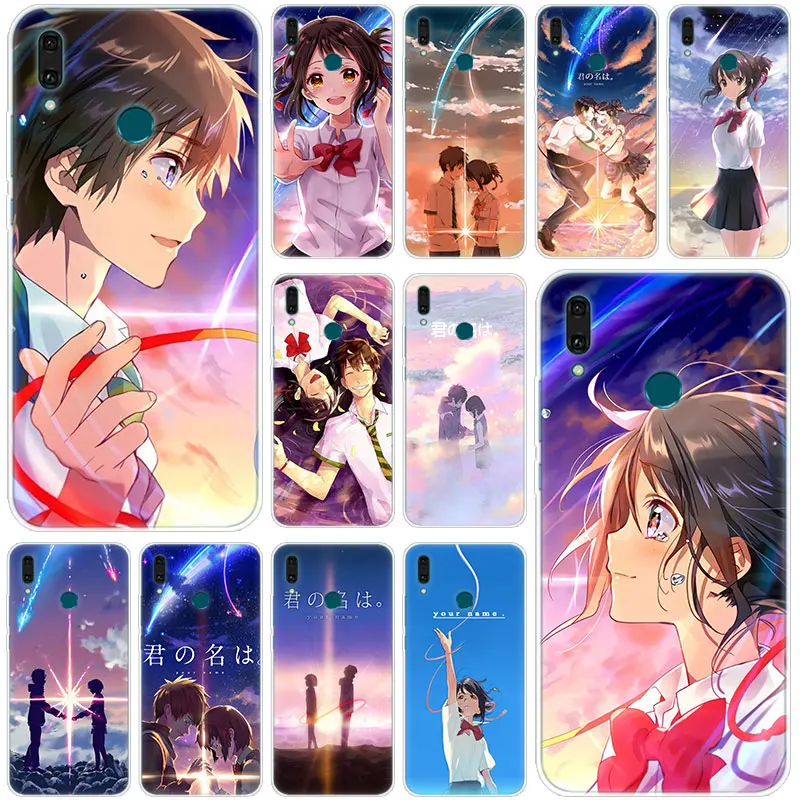 Силиконовый чехол для телефона с аниме Ваше имя Kimi no na wa Huawei Mate 30 20 10 Lite Pro Y9 Y7 Y6 Prime Y5