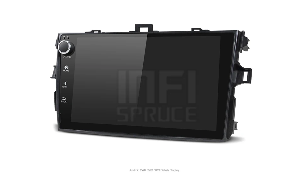 PX30 32G Android 9,0 автомобильный dvd-плеер для Toyota Corolla 9 дюймов 1024*600 экран автомобиля Радио Стерео gps навигация видео плеер