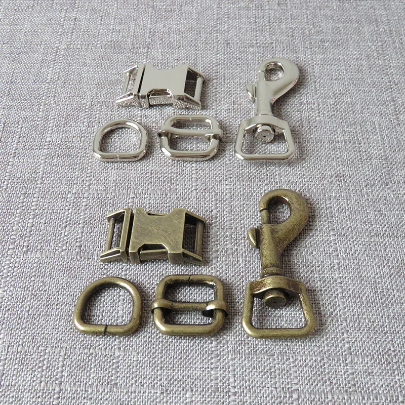 10 комплектов 15 мм тяжелый металлический ремень D ремни слайдер боковая пряжка