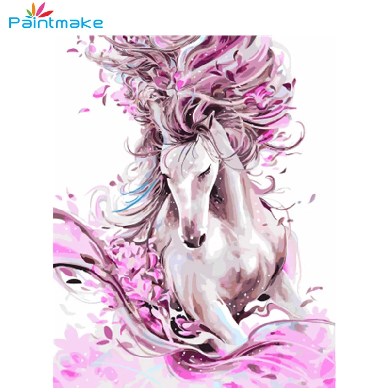 Набор для рисования по номерам на холсте Лошадь|Рисование и каллиграфия| |