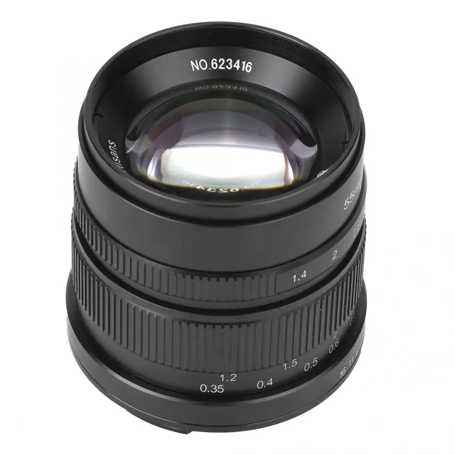 7 ремесленников 55 мм/F1.4 lente para celular большая апертура портрет Прайм ручной фиксированный фокус объектив для Leica T-mount объектив камеры