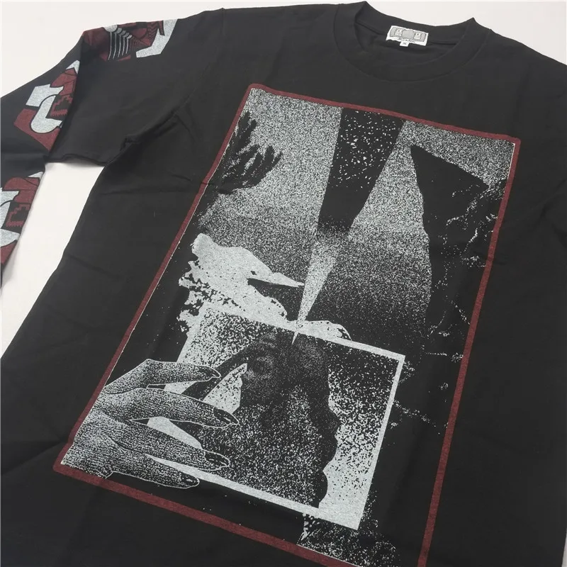 

2020FW CAVEMPT C.E T-Shirt Men Women 1:1 Reflective Long sleeve Top Tee Cav Empt T shirt