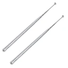 2X 115 см 10-секционная телескопическая антенна FM AM радио