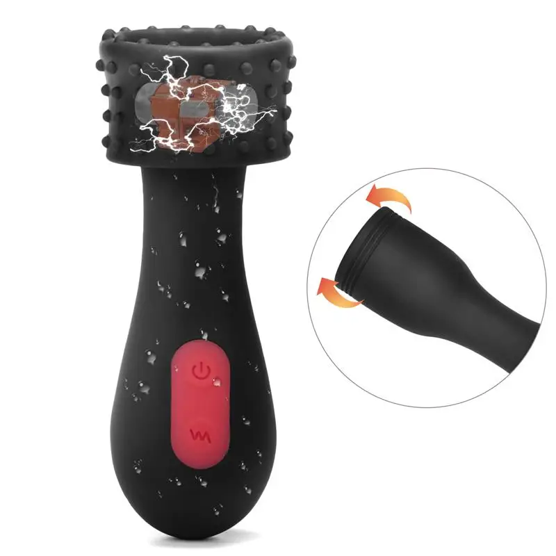 Классический вибратор с мощной 9 вибрацией перезаряжаемый водонепроницаемый