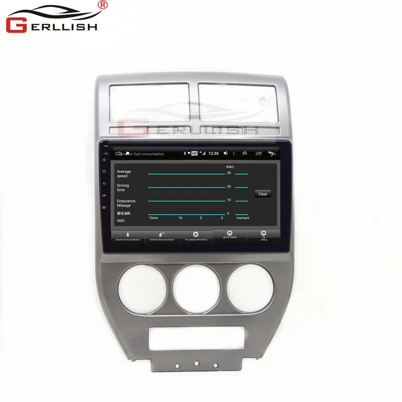 Автомобильный dvd-плеер на основе Android gps-навигации для jeep compass 2007-2010 автомобильный Радио Аудио стерео