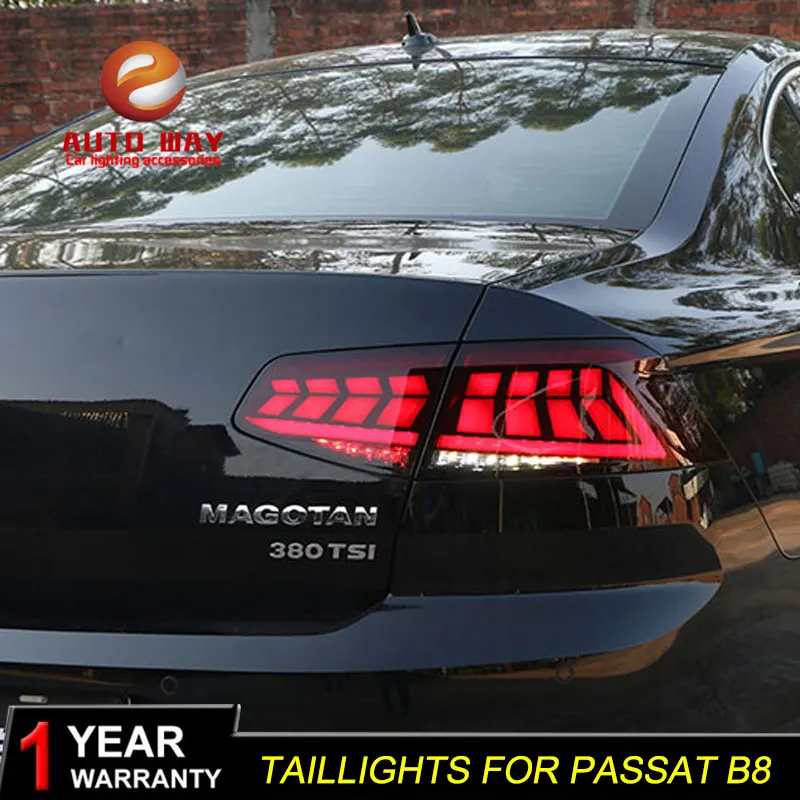 Чехол для стайлинга автомобиля задний фонарь VW Passat B6 светильник s 2017 2019