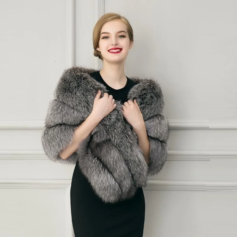 Promotion price!Fake Fur coat Female vest Women's Rabbit outerwear Coat Fox Collar Outerwear Lady Winter Sleeveless Vest |