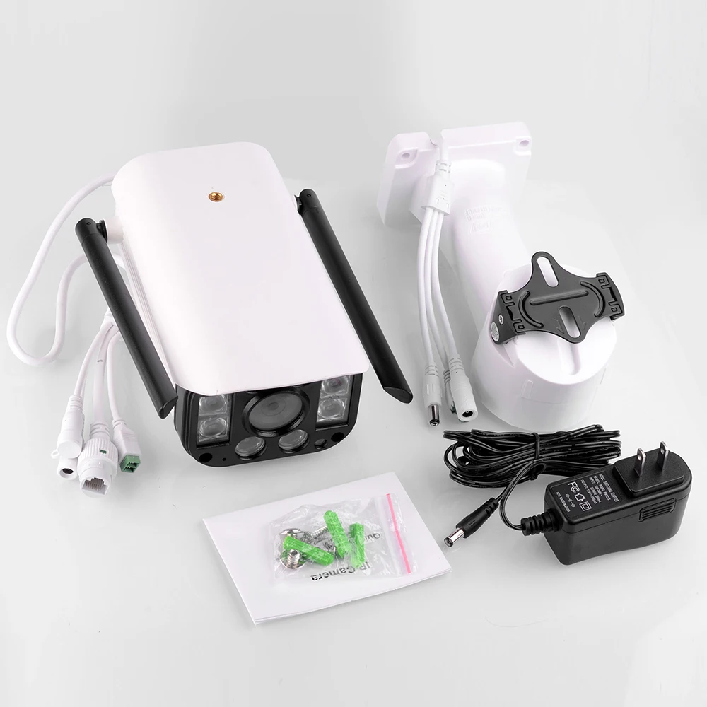 WANSCAM K25 PTZ 1080P IP камера 4 инфракрасного света Открытый водонепроницаемый Обнаружение движения Дистанционное управление беспроводной 4X зум безопасности