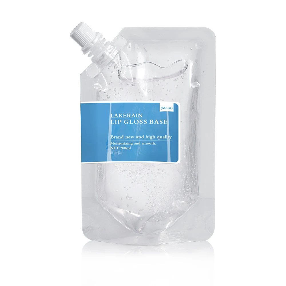 Прозрачный блеск для губ с базовым маслом 200 мл железная неприлипающая