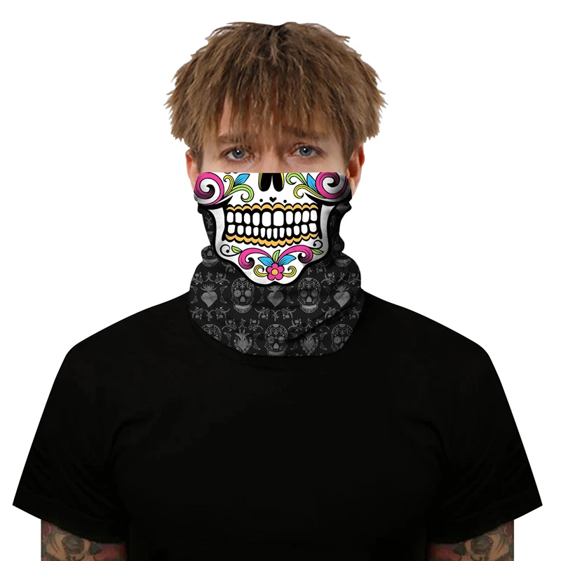 Безшовный волшебный шарф унисекс для спорта на открытом воздухе банданы летняя