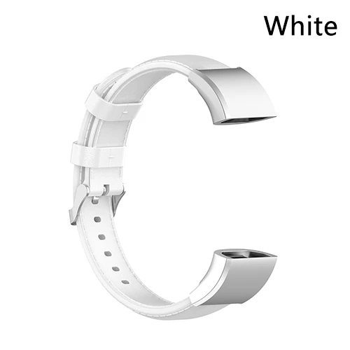 Кожаный браслет для huawei band 3/Band 3 Pro/TER-B09/TER-B29 Смарт-часы аксессуары замена браслета - Цвет: White