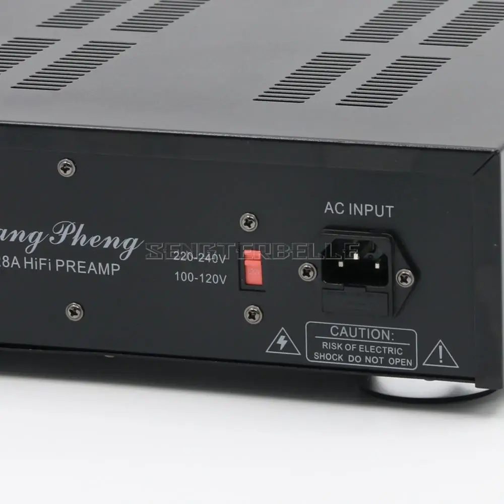Фото Готовый ламповый предусилитель 728A 12AT7+12AU7, стерео предусилитель HIFI с регулировкой громкости №5