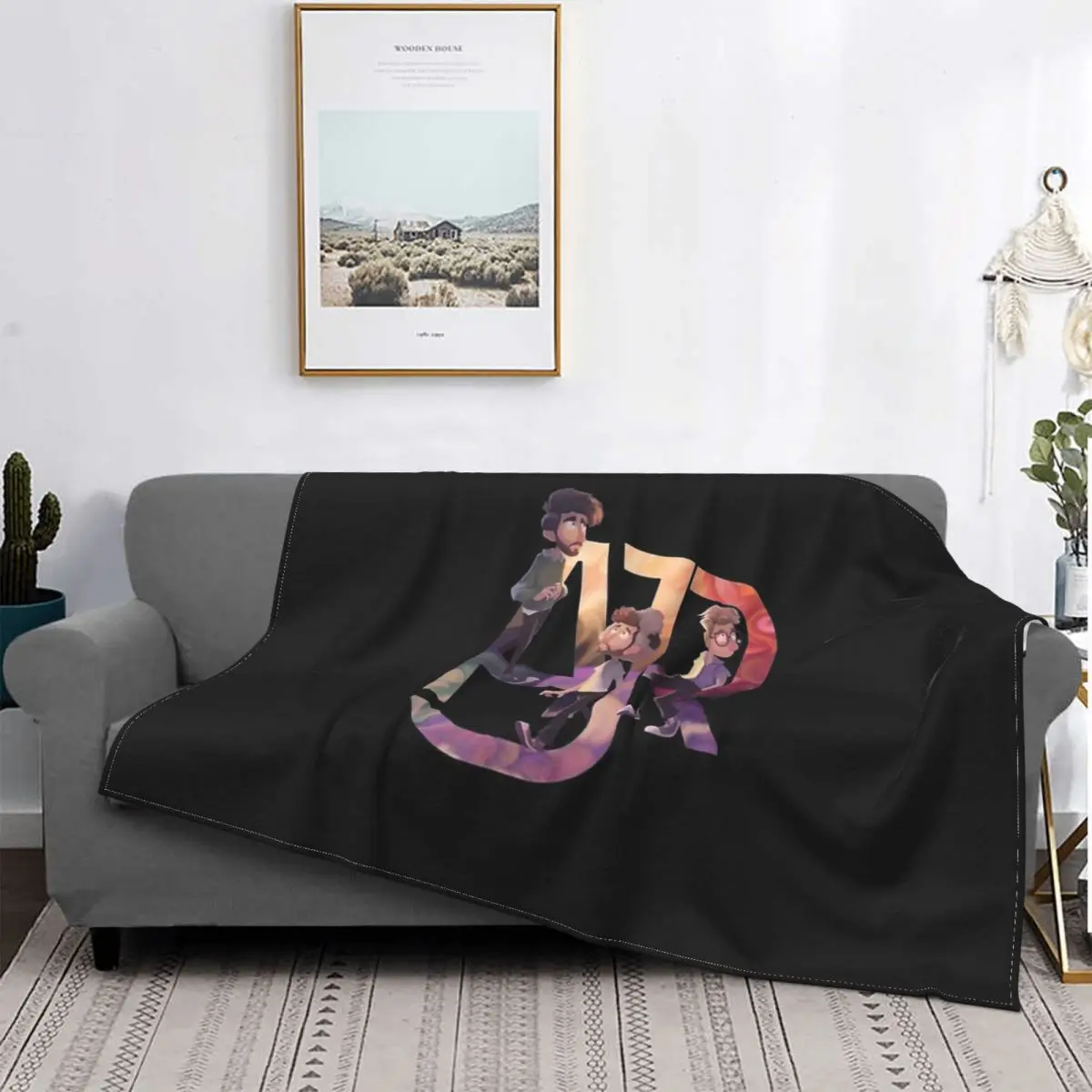 

The Weak-Manta con capucha para cama, edredones a cuadros, 135