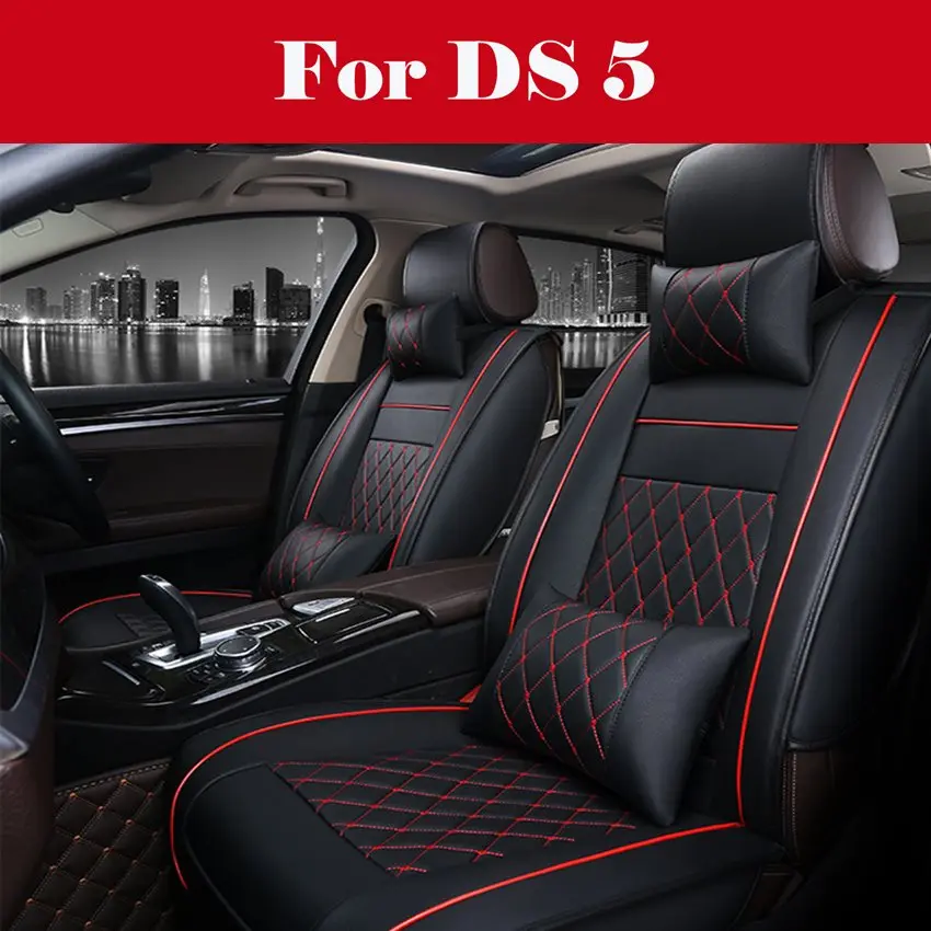 

2020 Pu leather Car seat cushion not moves universal car cover suitcase non slide general leaps hatchards For DS 5